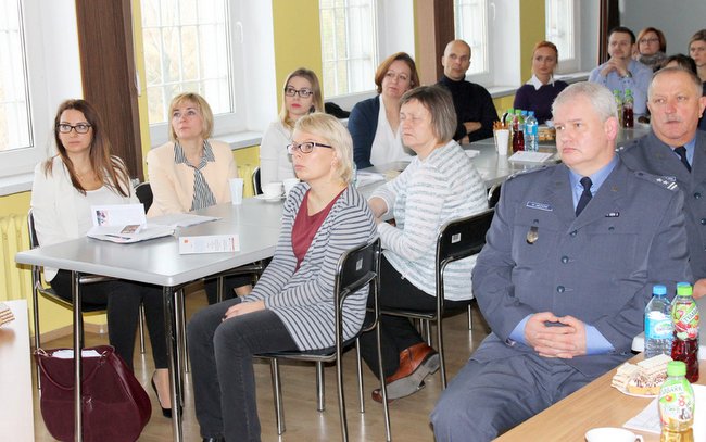 Na konferencji obecni byli pracodawcy z powiatu strzelińskiego, dyrekcja i pracownicy ZK w Strzelinie