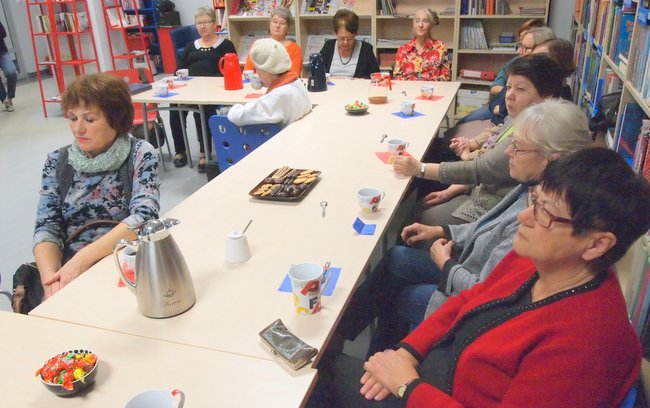 Spotkanie z autorką zorganizowano z okazji wydania nowego tomiku wierszy