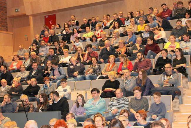 Koncert cieszył się bardzo dużym zainteresowaniem