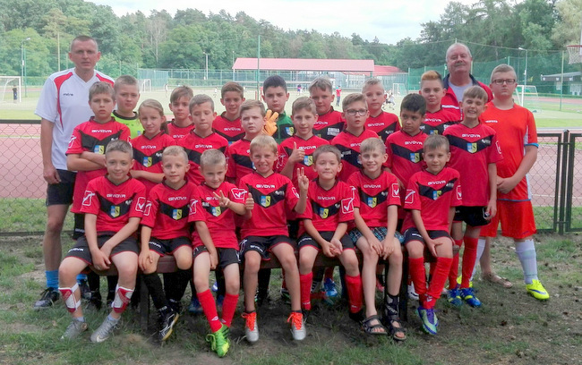 Uczestnicy obozu sportowego Uczestnicy obozu sportowego