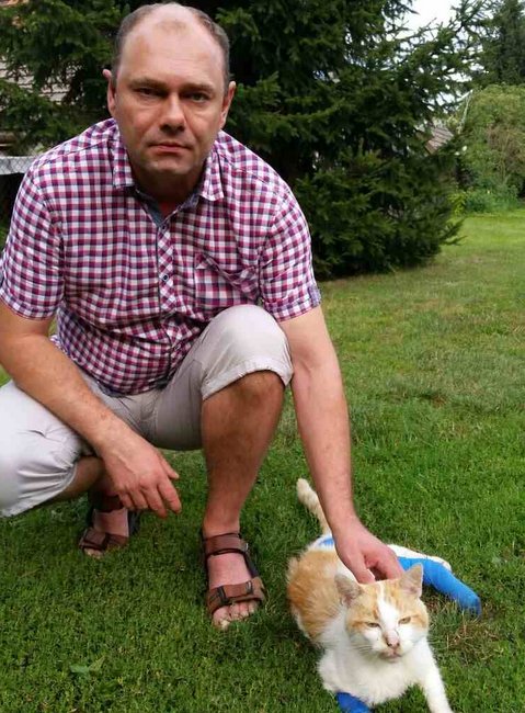 Dawid Macała jest zbulwersowany, że ktoś strzelał z wiatrówki do jego kota Dawid Macała jest zbulwersowany, że ktoś strzelał z wiatrówki do jego kota
