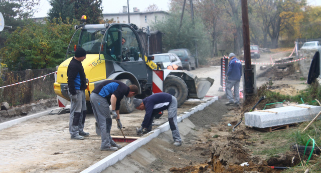 Prace przy budowie chodnika zostały już zakończone. Foto: archiwum