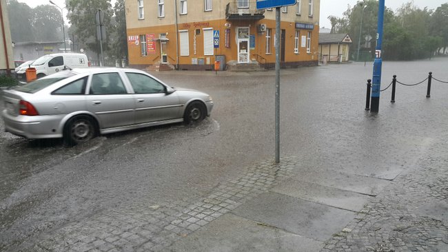 Skrzyżowanie przy dworcu PKS Skrzyżowanie przy dworcu PKS