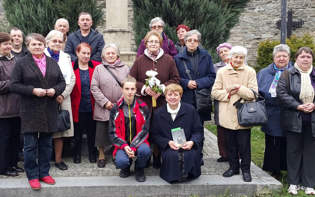 Pamiątkowe zdjęcie obecnych na modlitwie