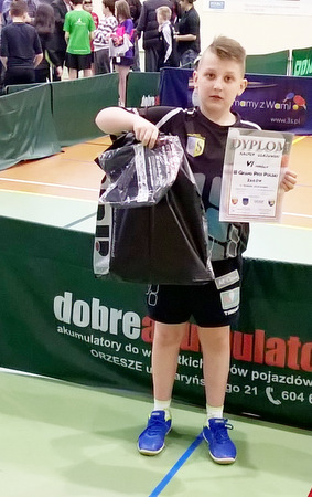 Kacper Błachuta potwierdził, że jest jednym z najlepszych żaków w Polsce