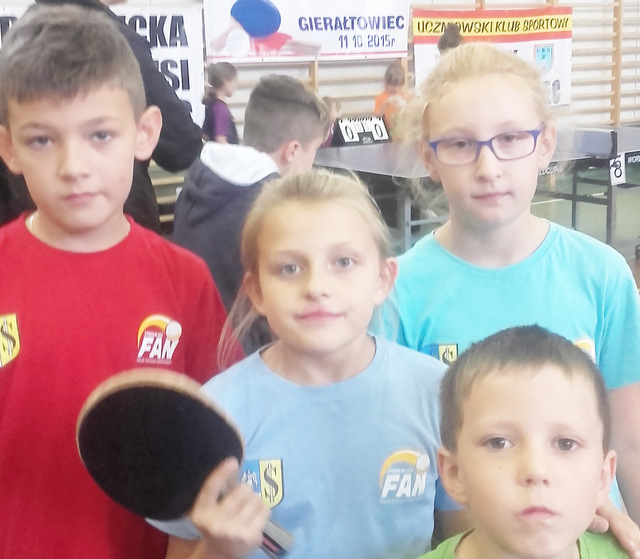 Najmłodsi zawodnicy klubu z Fan Strzelin