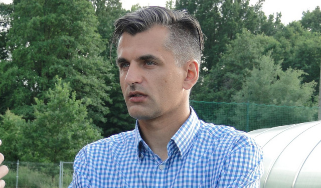 Trener KP Brzeg Dolny Piotr Bolkowski