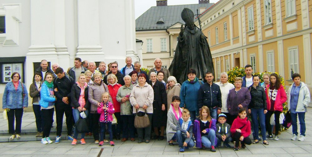 Na wycieczce do Wadowic było 71 osób