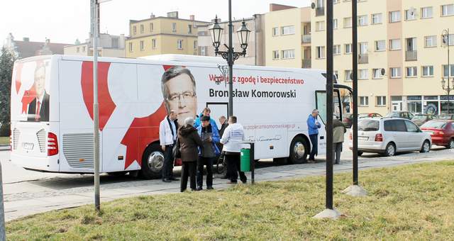 Kilka dni temu mieszkańcy mogli podpisać listę poparcia obecnego prezydenta